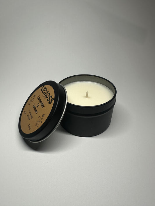 Lemon & Lavender scented candles 70g